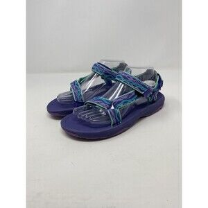 Teva Hurricane Drift Sandals Womens Size 6 Purple Blue Green Outdoor Water Shoes